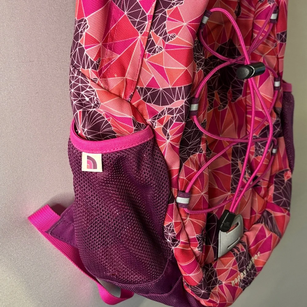 The North Face Happy Camper - Sugary Pink/High Rise Grey Mini Backpack - Picture 5 of 8